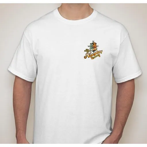 - NPB Tee -  The Islands of Newport Beach T Shirt in White, by Rick Rietveld