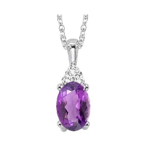 10KT White Gold & Diamond Stunning Neckwear Pendant   - 1/10 ctw