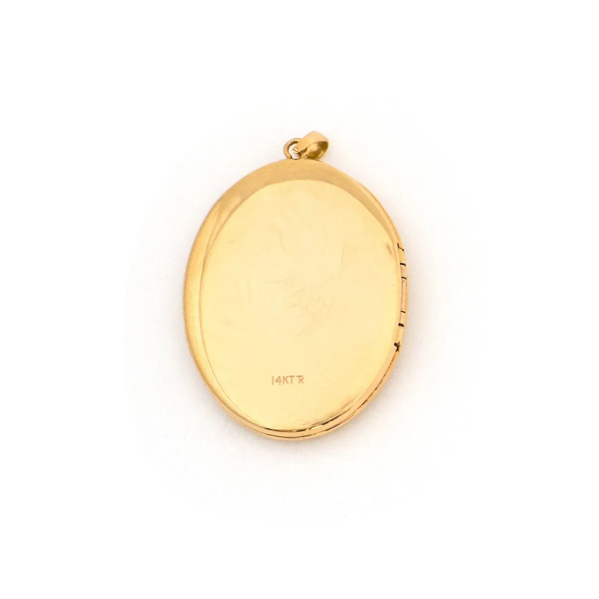 14K Gold 4-Photo Flower Locket