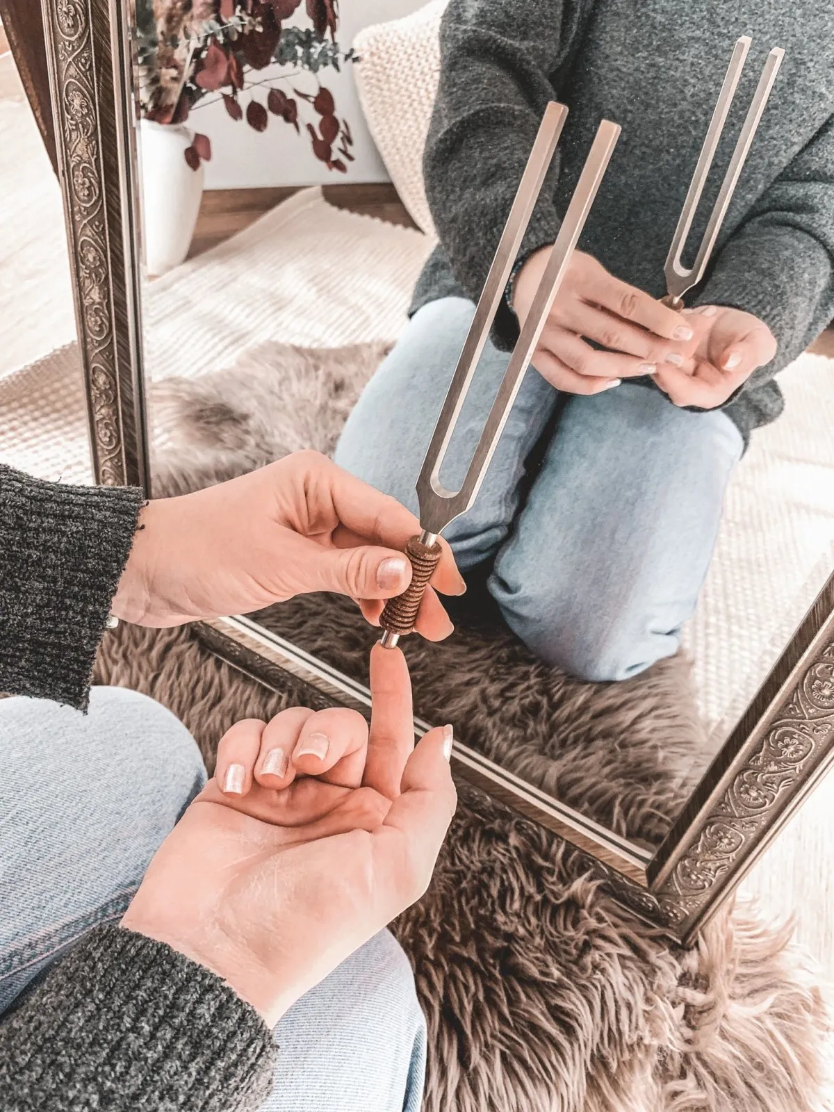 154.66 Hz Eros / Spiritual Love Weighted Steel Tuning Fork