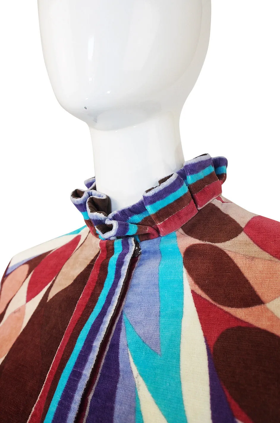 1960s Pucci Terry Cloth Mini Dress or Cover Up