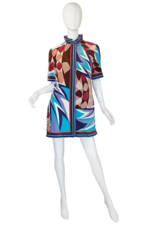 1960s Pucci Terry Cloth Mini Dress or Cover Up