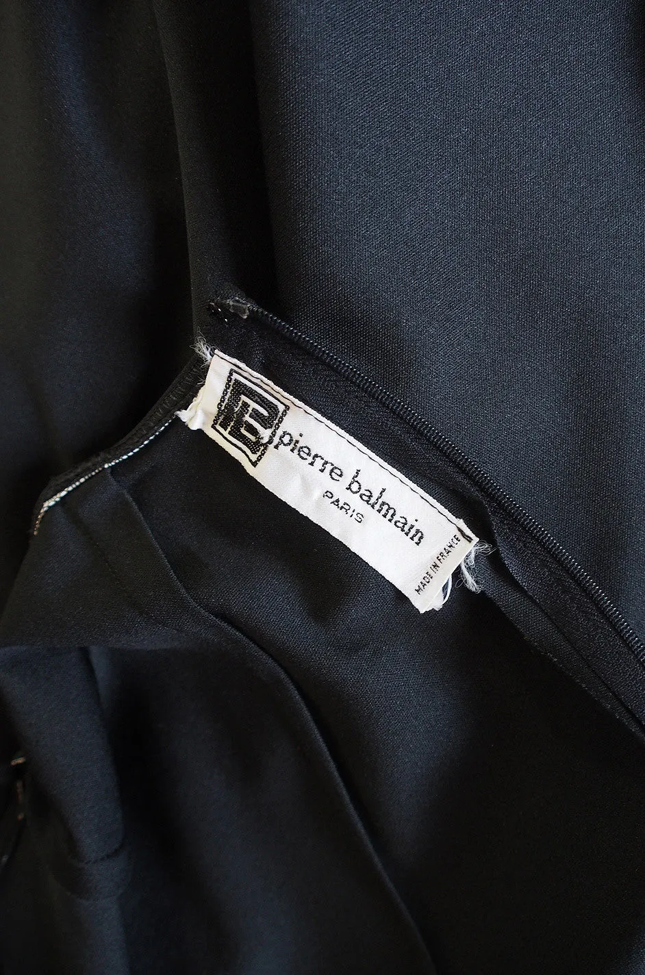 1970s Pierre Balmain Sequin Jersey Dress