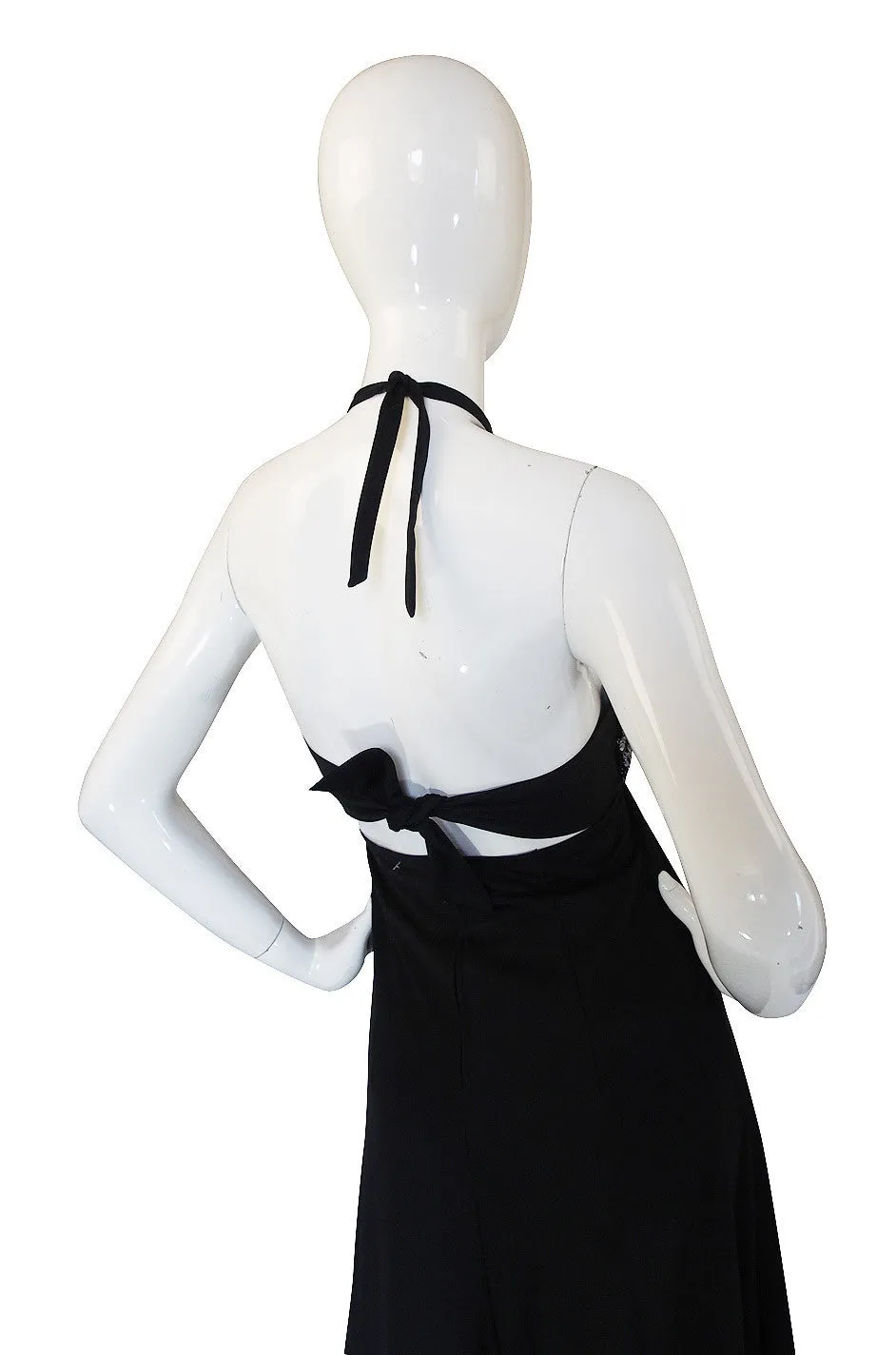 1970s Pierre Balmain Sequin Jersey Dress