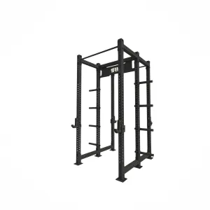 1RM Obsidian Double Compact Power Rack with Storage | Commercial