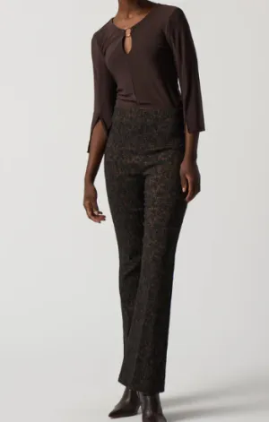 233283 pant-blk/brown : 6
