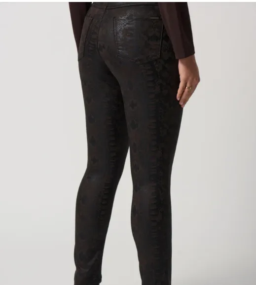 233283 pant-blk/brown : 6