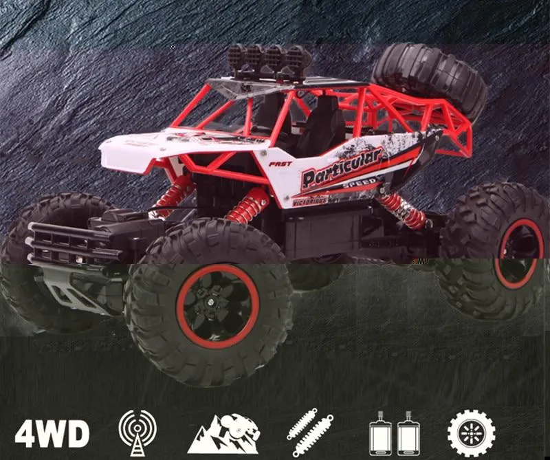 2.4Ghz Remote Control 4WD High Speed Monster Truck