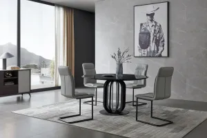 315 Marble Dining Table with 199 Chairs SET