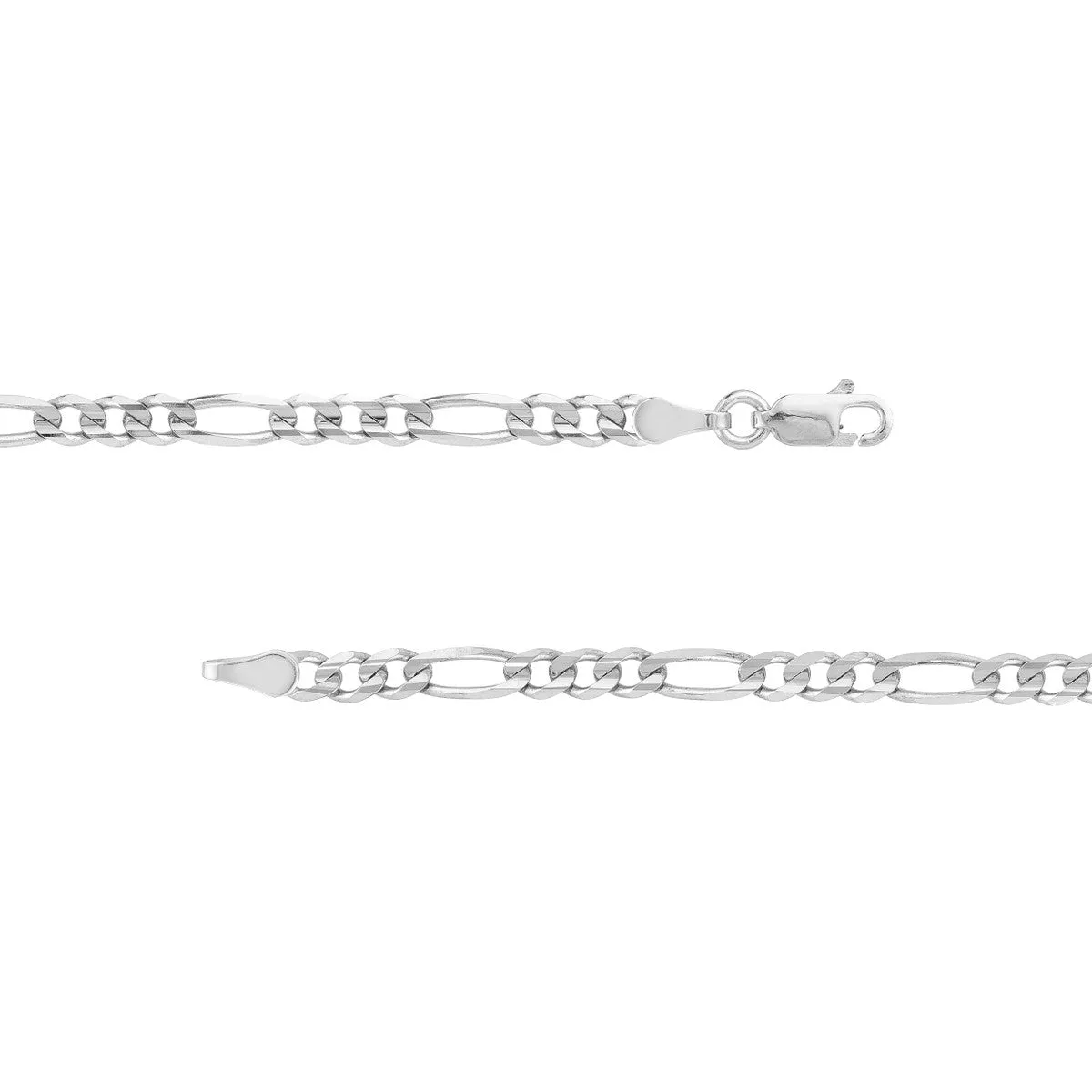 3.90mm Figaro Chain with Lobster Lock