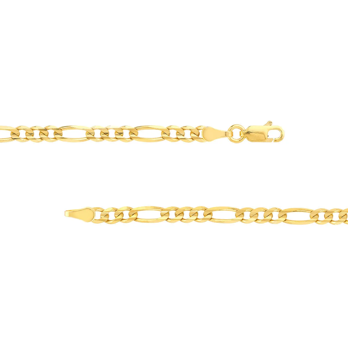 3.90mm Figaro Chain with Lobster Lock