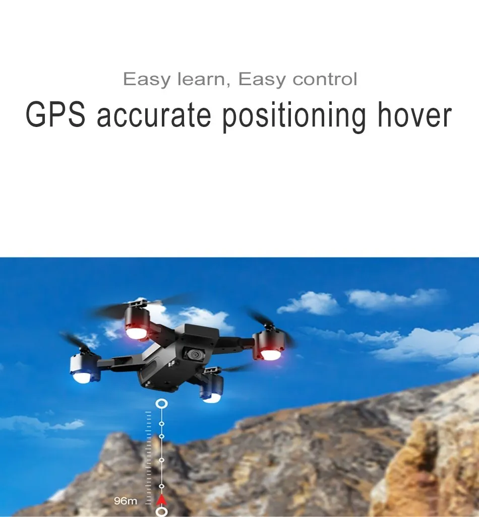 3D RC WiFi Racing Drone with 1080P HD Wide Angle Camera