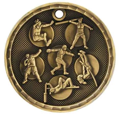 3D Style Medal - Sports