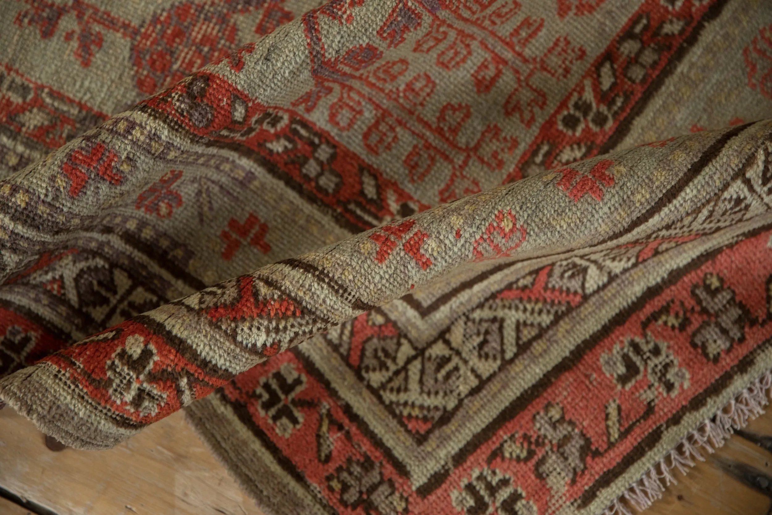4.5x8.5 Antique Distressed Khotan Rug