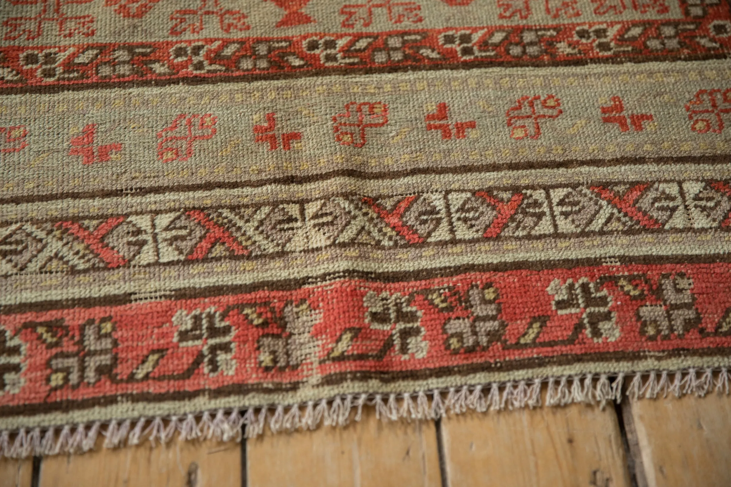4.5x8.5 Antique Distressed Khotan Rug