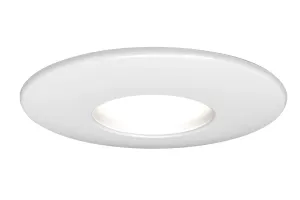 4lite Smart Wiz Connected IP20 GU10 Fire Rated Downlight 4.9w 345lm WiFi Bluetooth Dimmable Matt White Bezel Cool White Warm White Daylight 4L1/2214