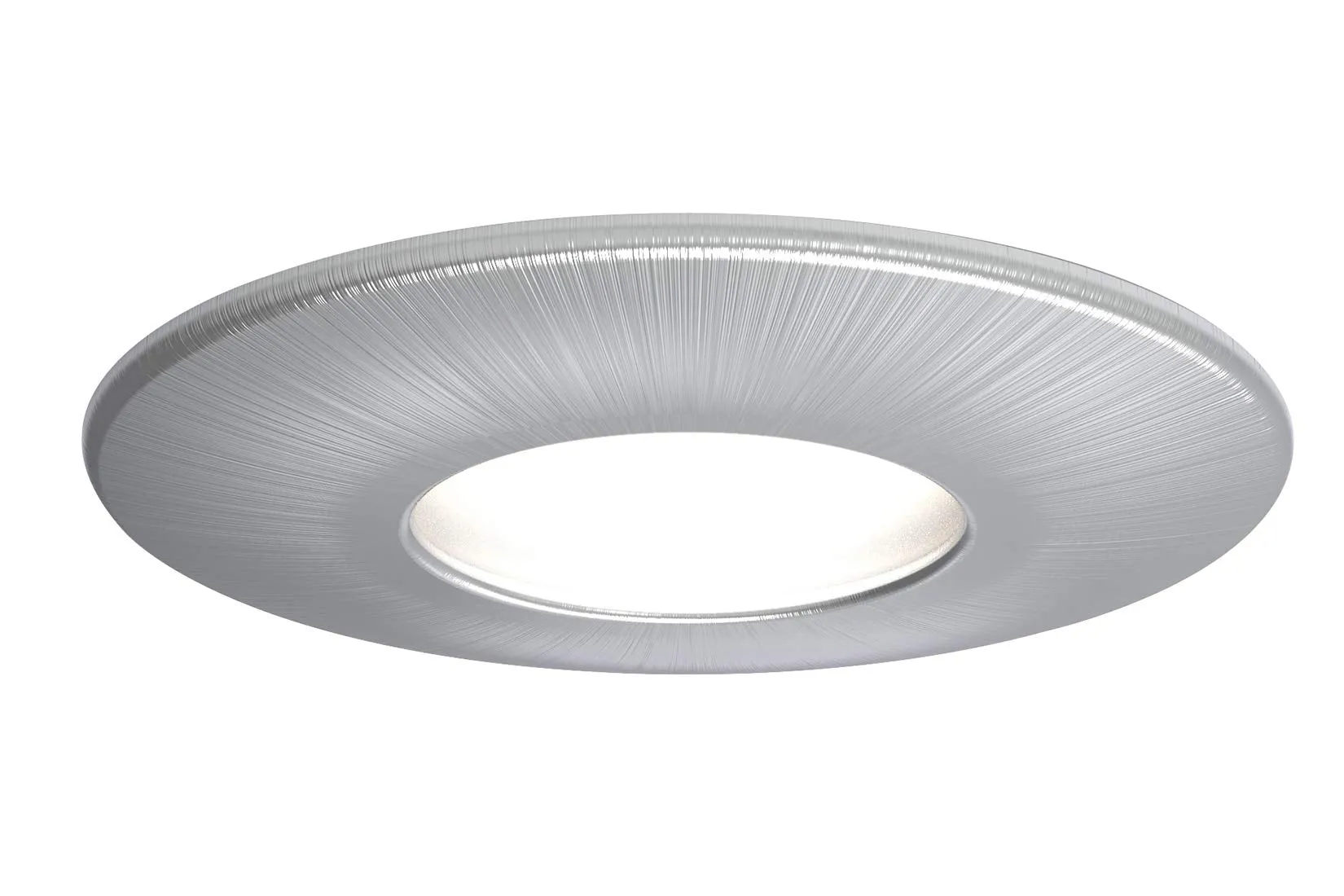 4lite Smart Wiz Connected IP65 GU10 Fire Rated Downlight 4.9w 345lm WiFi Bluetooth Dimmable Satin White Bezel Cool White Warm White Daylight 4L1/2212