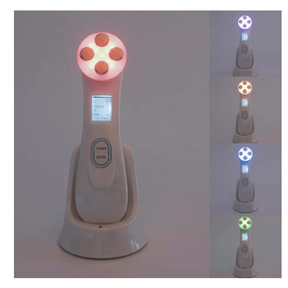 5 in 1 RF & EMS LED Photon Mesotherapy Electroporation Face Beauty Device