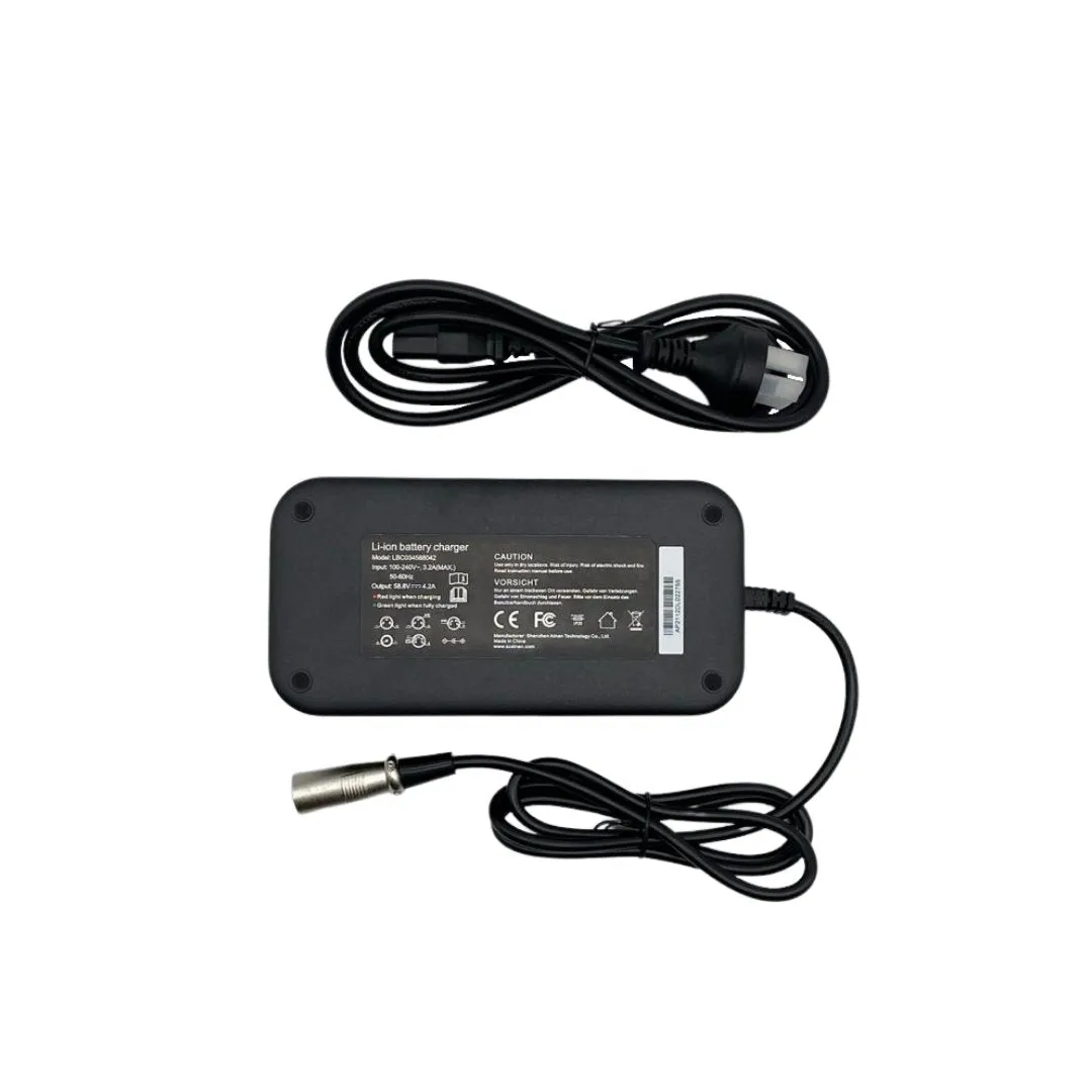 52V 4.2A 3 XLR Fast eBike Battery Smart Charger CP3P52-4.2A
