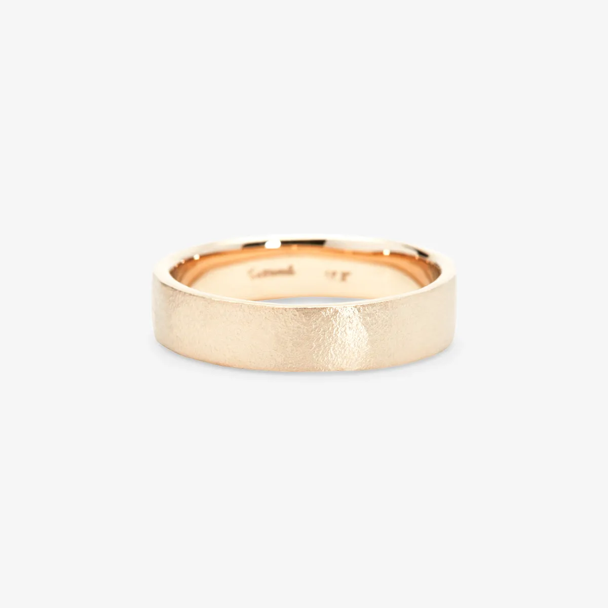 5.4mm Square Gilded Band | MR0127