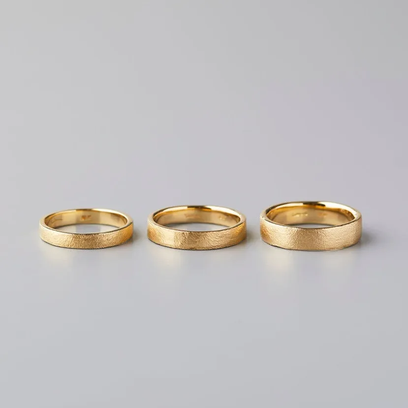 5.4mm Square Gilded Band | MR0127