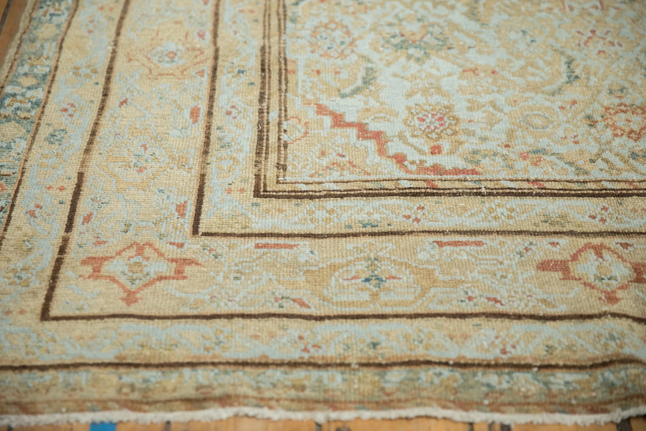5x9.5 Antique Distressed Malayer Carpet