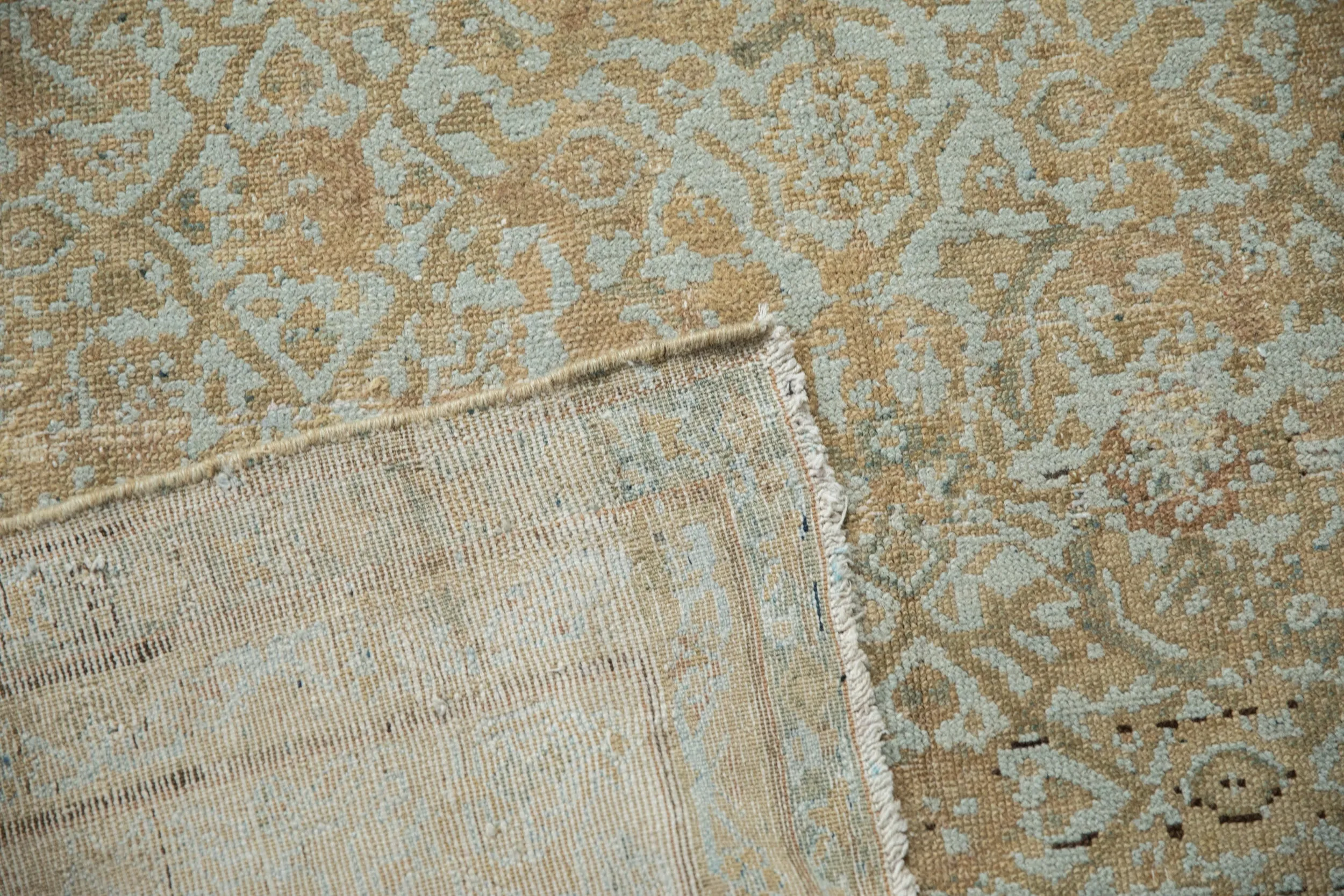 5x9.5 Antique Distressed Malayer Carpet