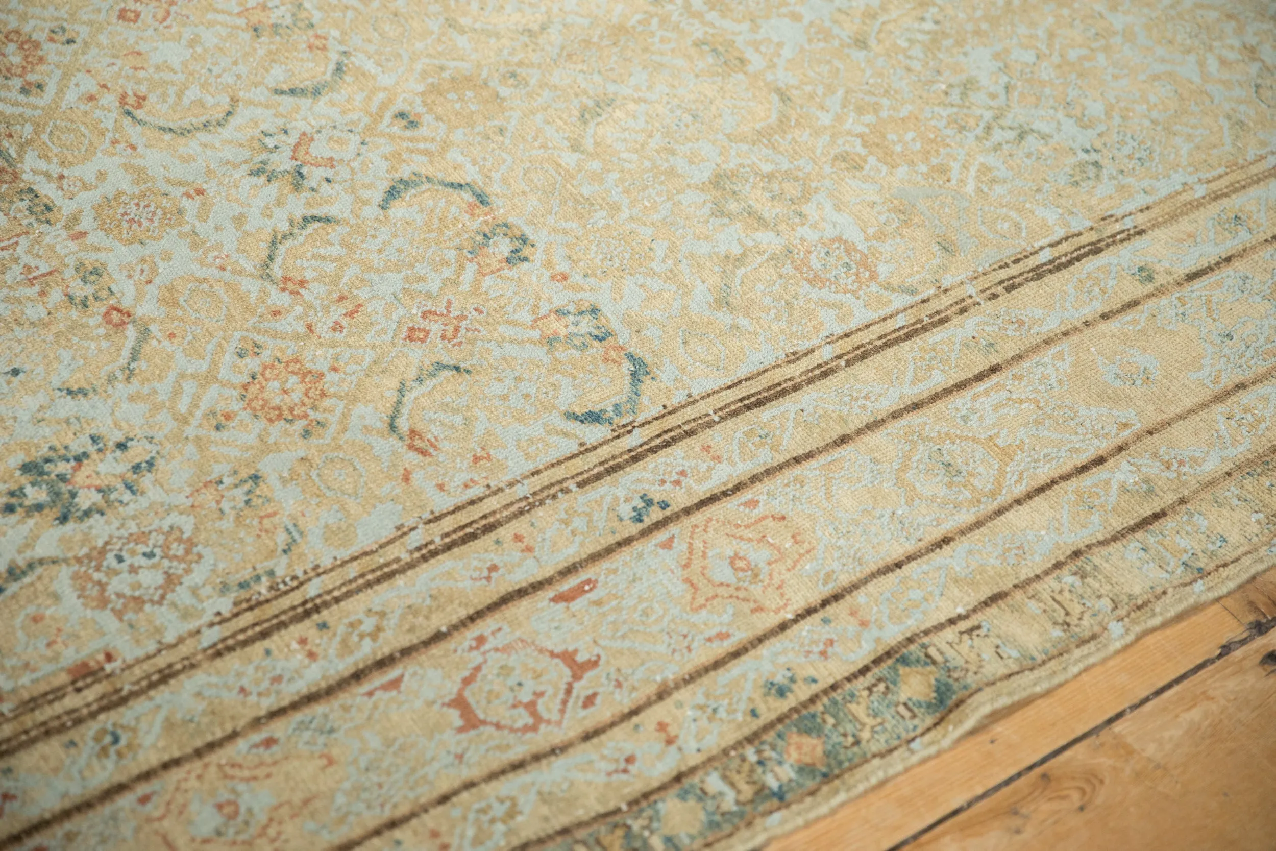 5x9.5 Antique Distressed Malayer Carpet