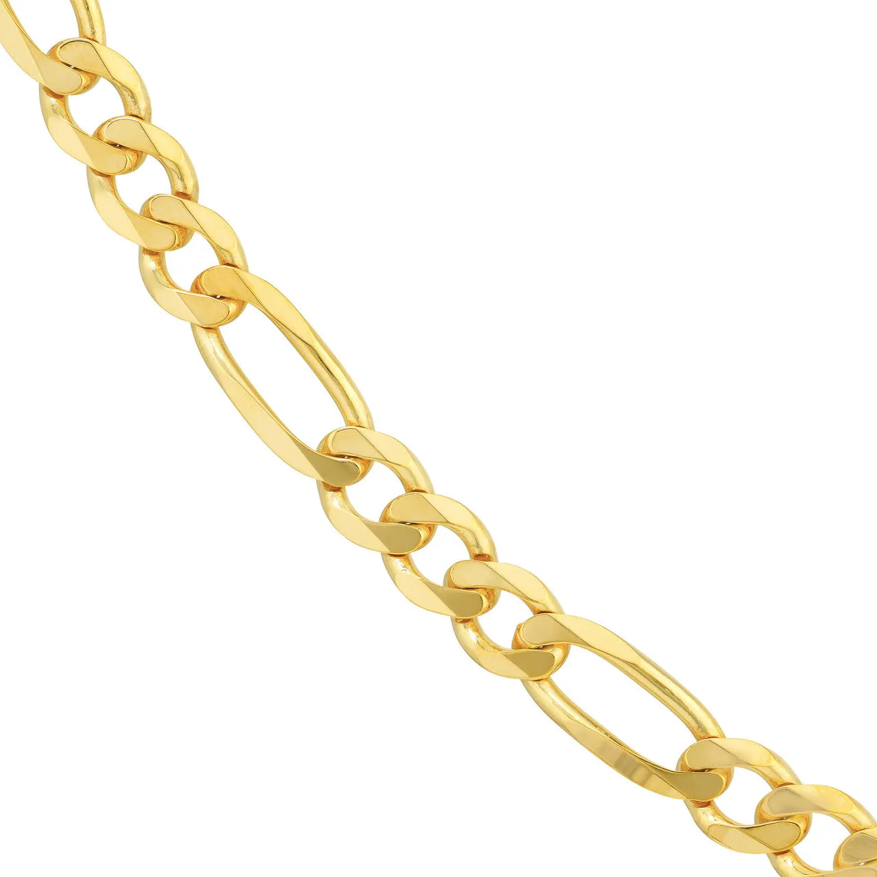 8.40mm Figaro Chain with Pear Shape Lock