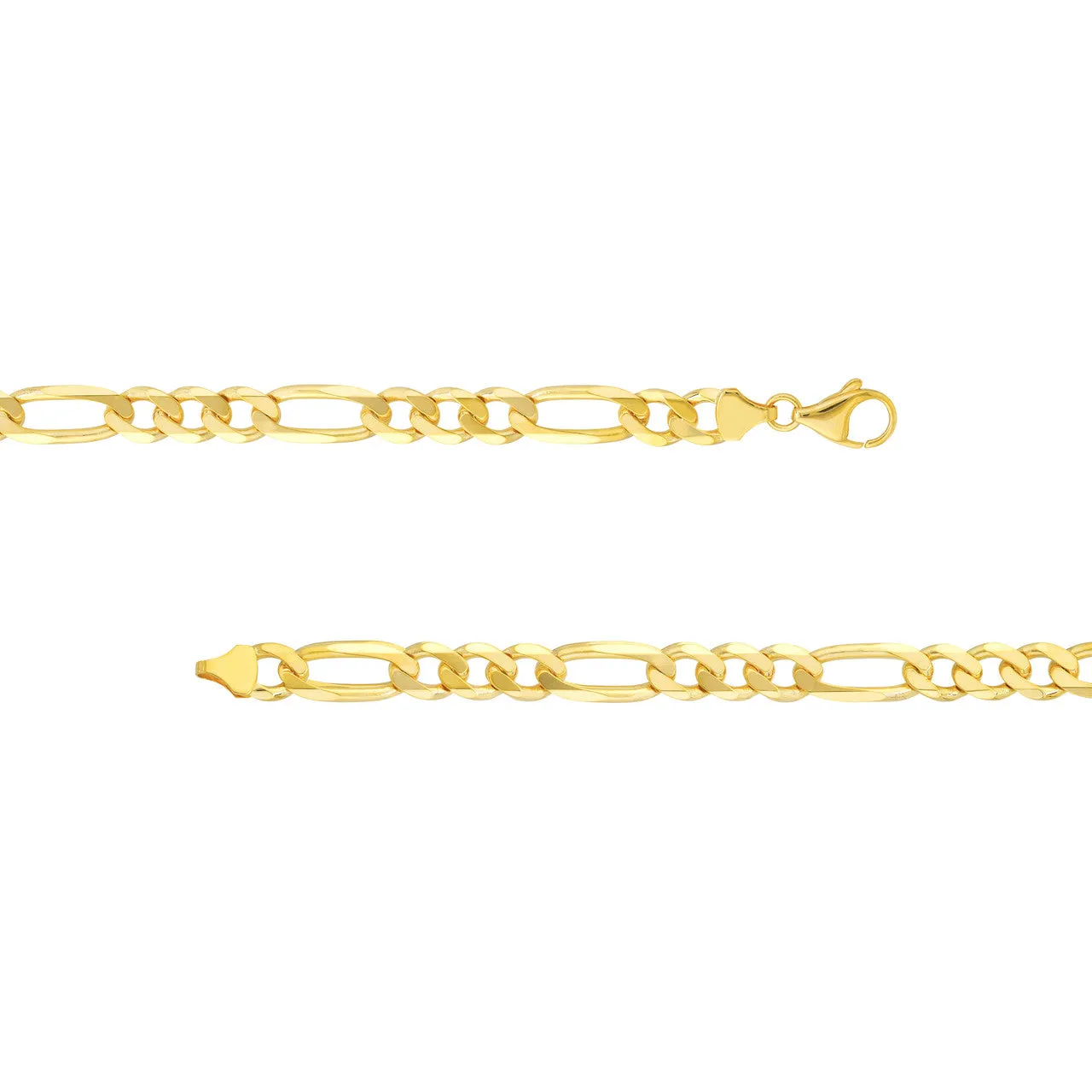 8.40mm Figaro Chain with Pear Shape Lock