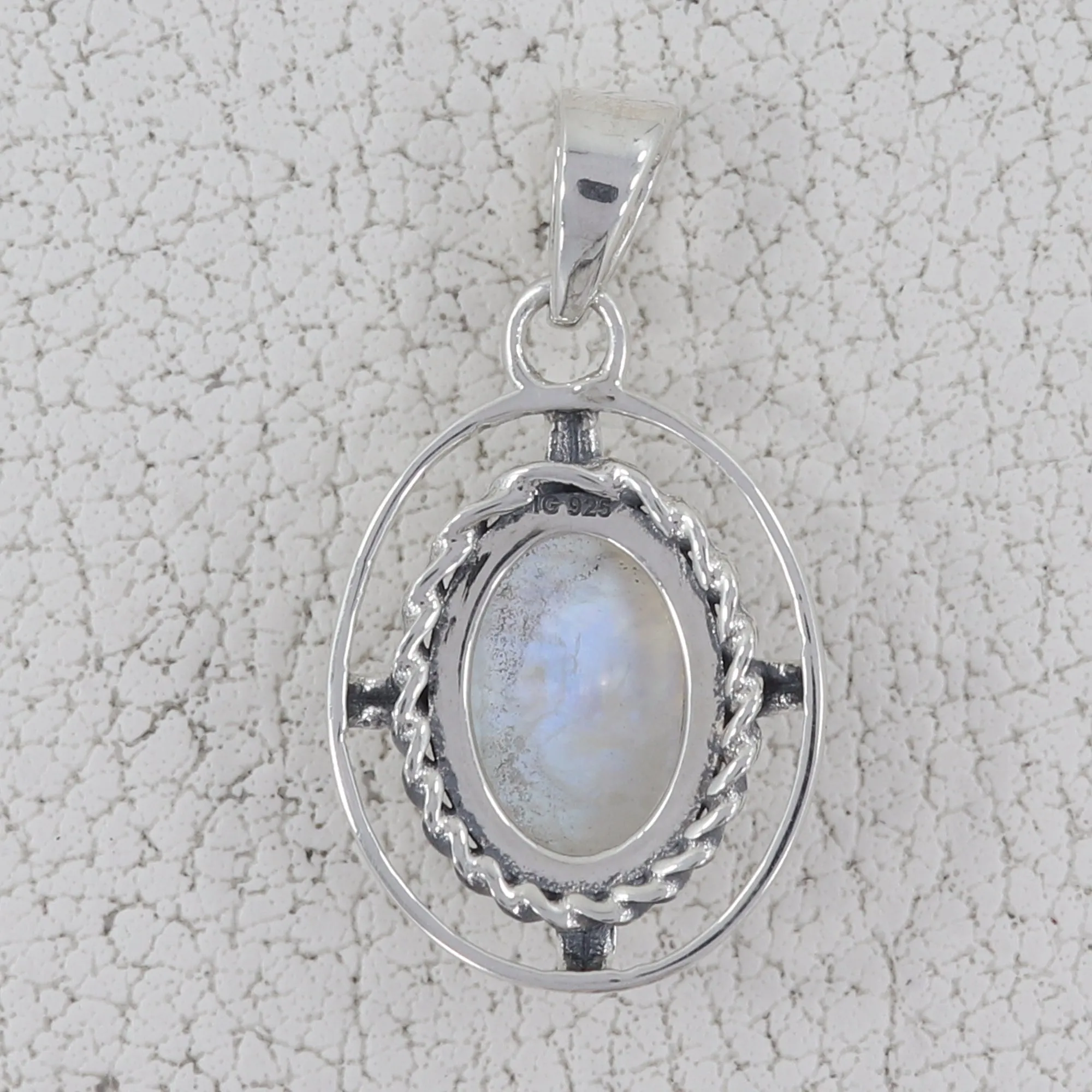 925 Silver Spectrolite Designer Pendant