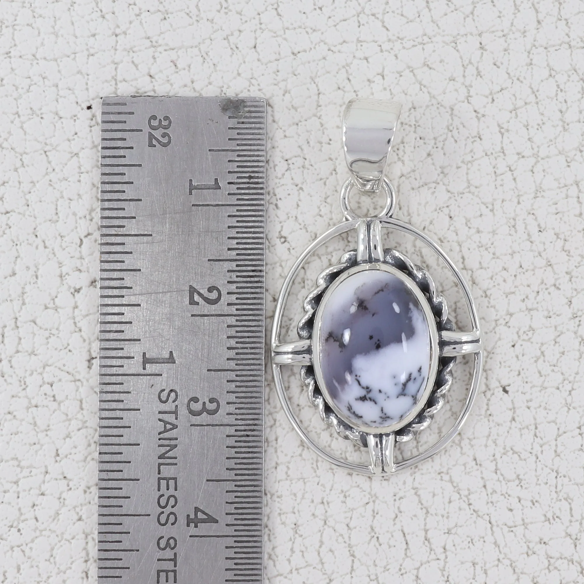 925 Silver Spectrolite Designer Pendant