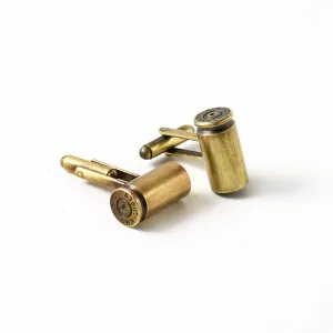 9mm Bullet Cufflinks