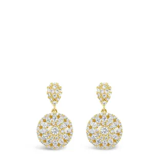 Absolute Gold Ornate Drop Earrings