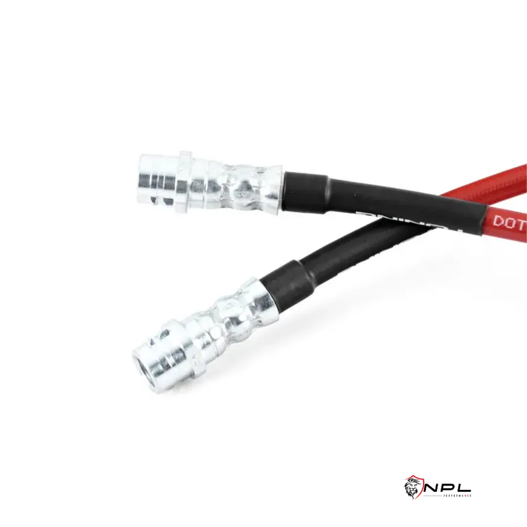 Aeroquip de Freios em Malha de Aço Dianteiro Para MINI Chassi F55, F56 e F57