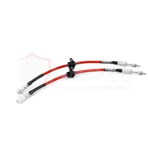 Aeroquip de Freios em Malha de Aço Dianteiro Para MINI Chassi F55, F56 e F57