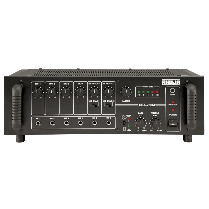 Ahuja SSA250M High Wattage PA Mixer Amplifier