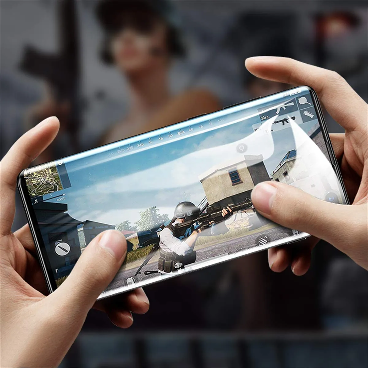 AICase HD Ultra Clear Anti Fingerprint Screen Cover for Samsung Galaxy S10 