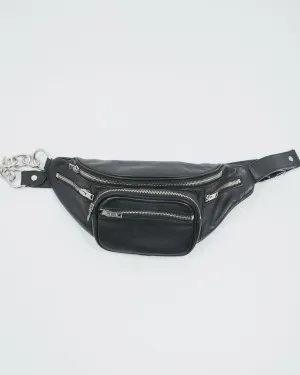 Alexander Wang Black Leather Attica Belt Bag