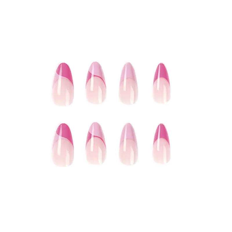 Almond pinky in french pinks