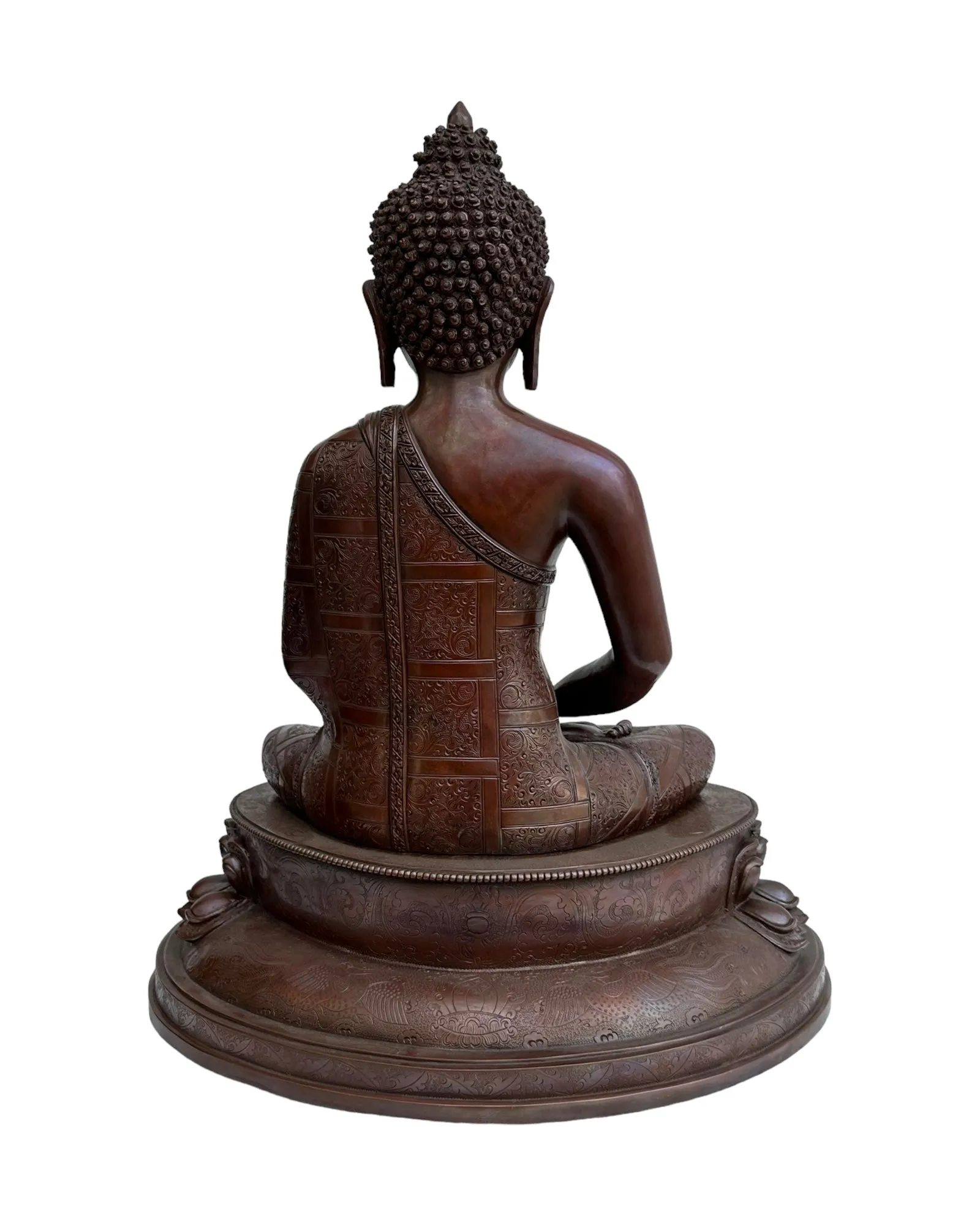 Amitabha Buddha pure copper Handmade Statue