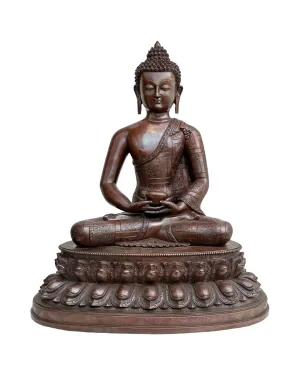 Amitabha Buddha pure copper Handmade Statue