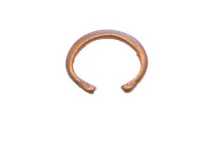 Antique African Copper Snake Cuff Bracelet