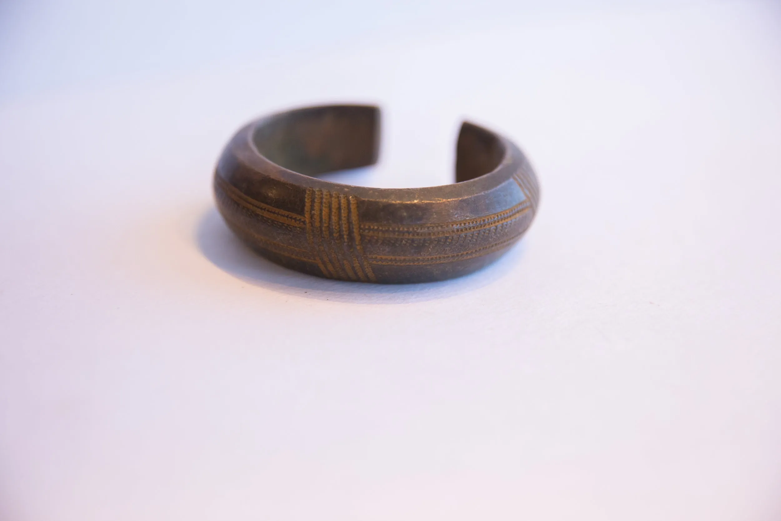 Antique African Heavy Cuff Bracelet