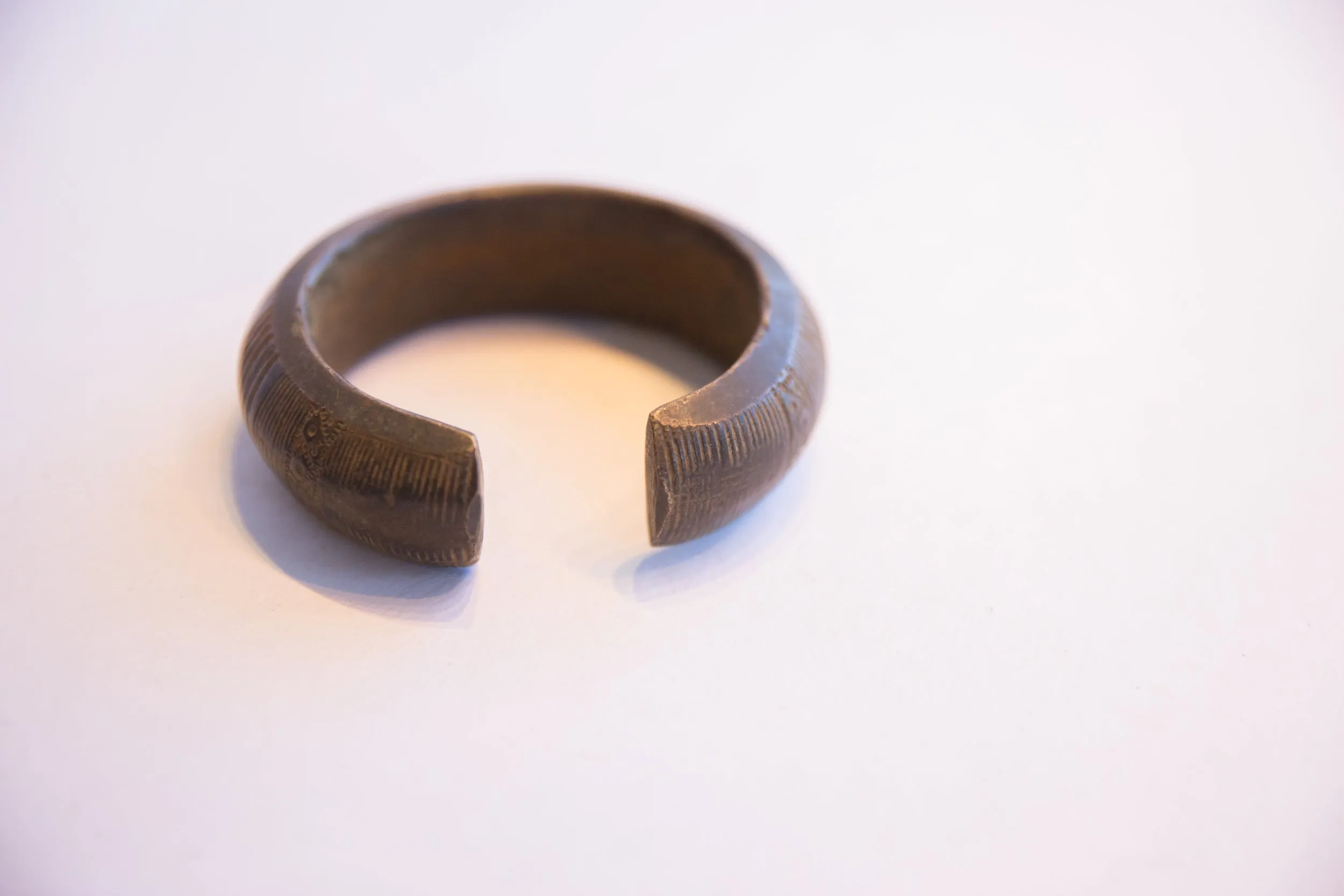 Antique African Heavy Cuff Bracelet