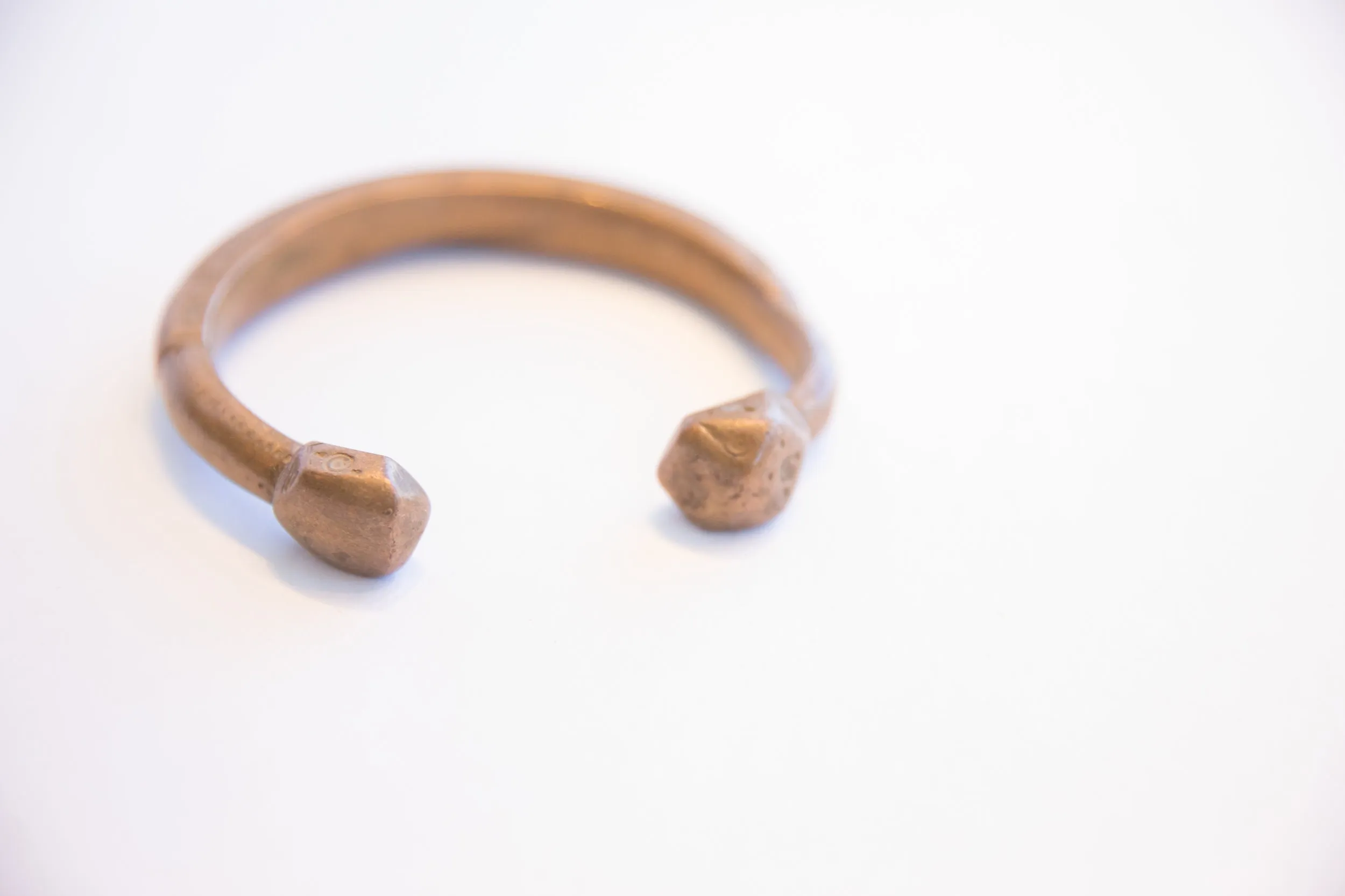 Antique African Snake Cuff Bracelet