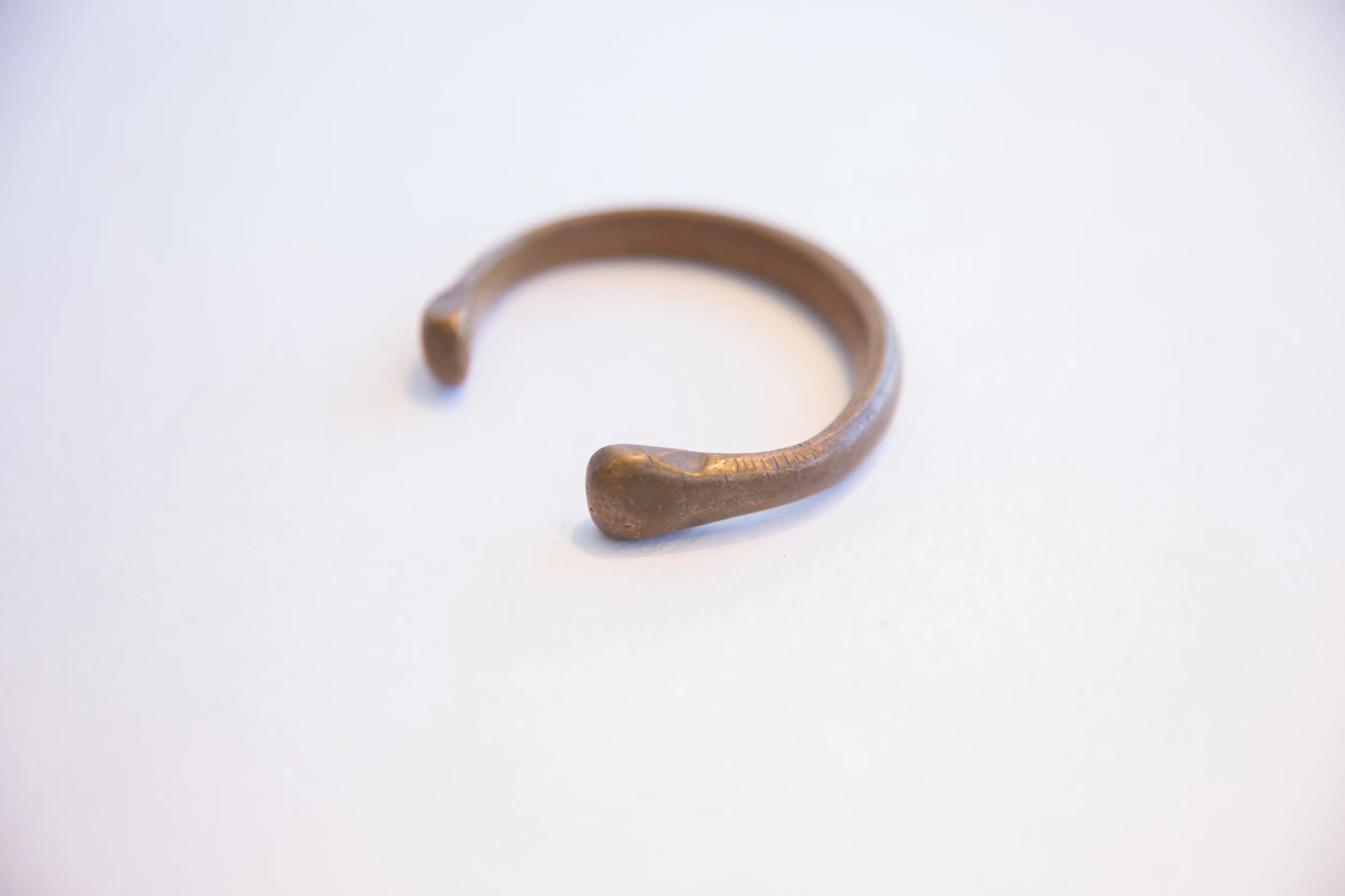 Antique African Snake Cuff Bracelet