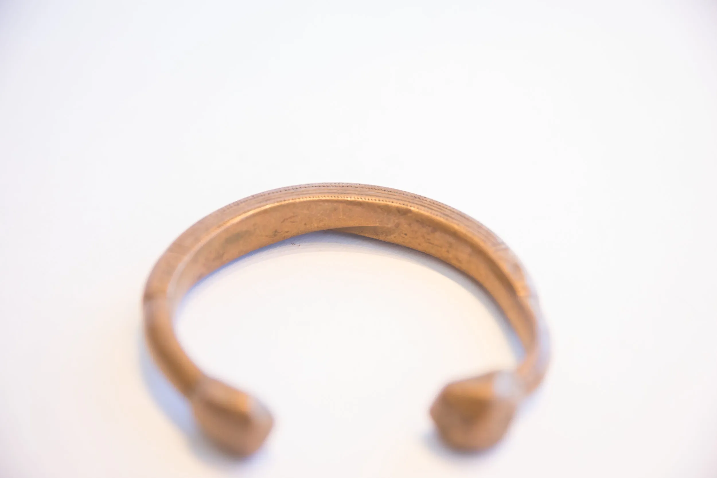 Antique African Snake Cuff Bracelet