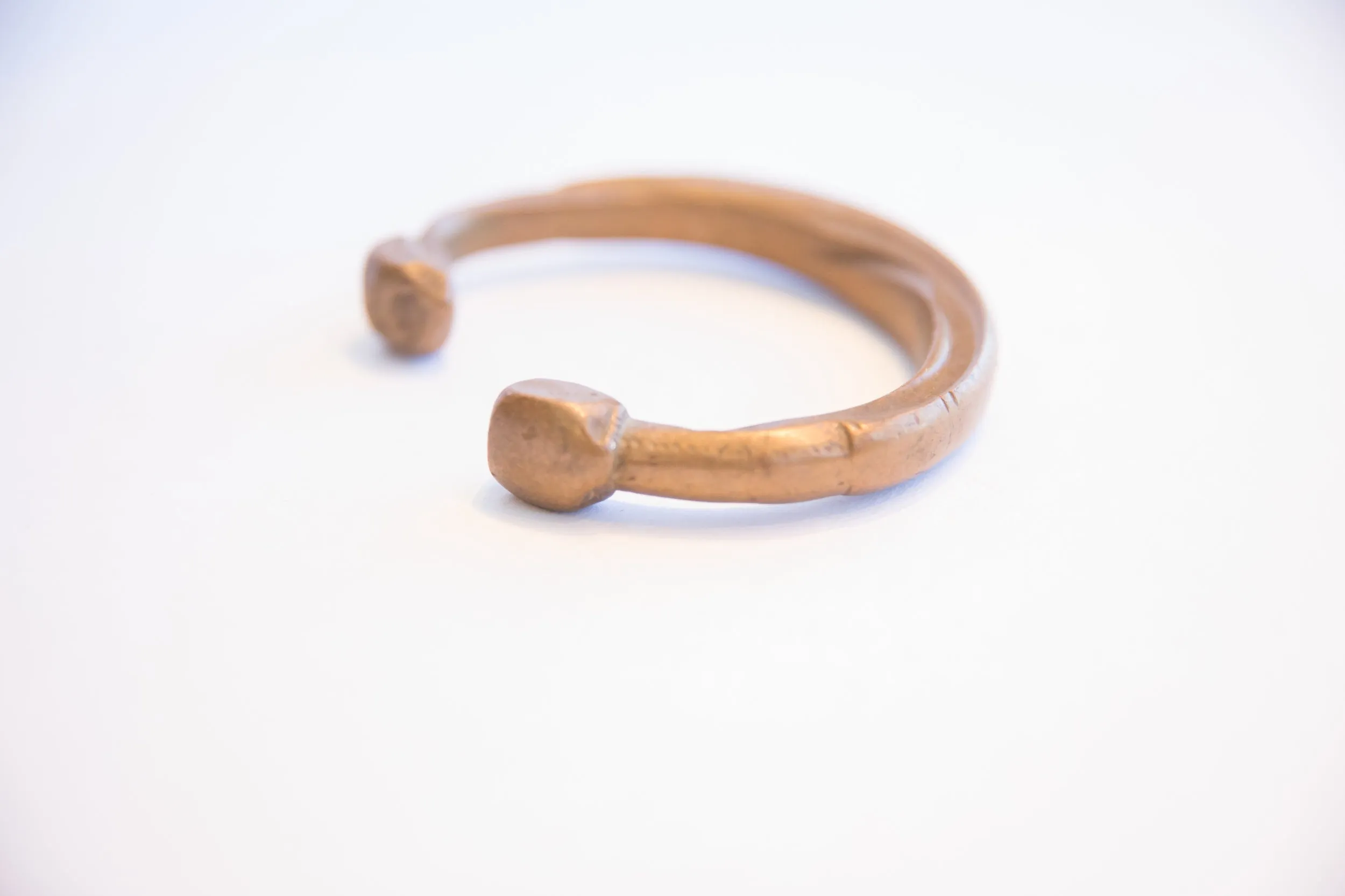 Antique African Snake Cuff Bracelet