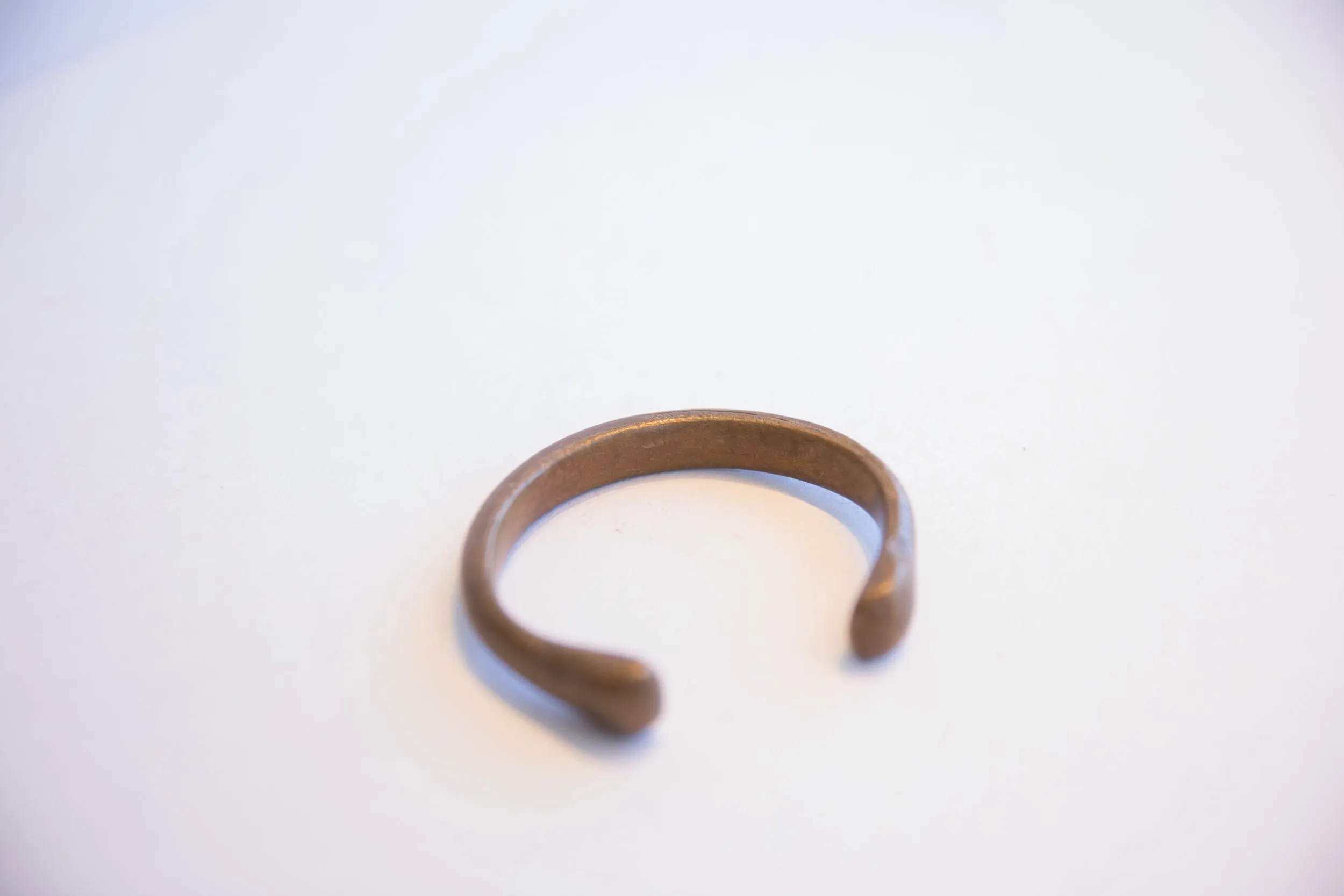 Antique African Snake Cuff Bracelet